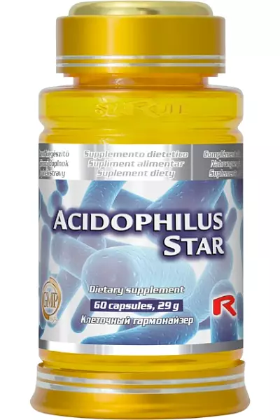 STARLIFE ACIDOPHILUS STAR 60 cps